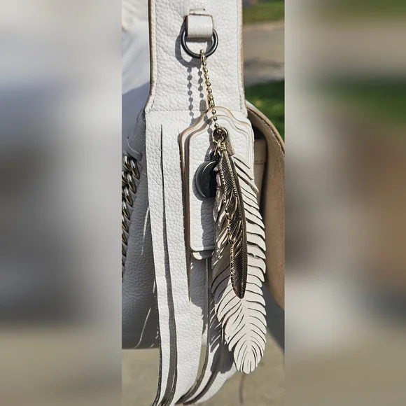 Coach Dakota Whiplash Fringe Crossbody - Picture 3 of 12